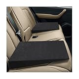 FSTURIOS 2PCS Auto Seat Wedge Leveling Cushion, Comfortable Ergonomic Wedge Foam Pad Car Seat Cushion, Angled Design Rear Seat Pad Office Chair Support Cush ion for Pain Relief