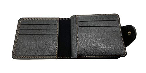 Yjacuing One Piece Wallet - Straw Hat Pirates Jolly Roger Anime Stylish Bifold Wallet For Men (Faux Leather) #TOP3