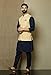 Elina fashion Men's Indian Silk Blend Kurta Pajama And Nehru Jacket (Waistcoat) Wedding Ethnic Diwali Puja Set