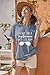 Women I'm Not Like A Regular Mom I'm A Cool Mom Funny Saying T Shirt Women O Neck Tops Tee (XX-Large, Light Blue)