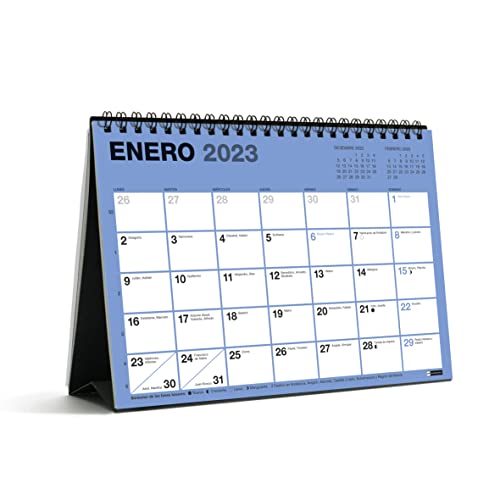 Miquelrius - Calendario sobremesa 2023 Chromat - tamaño A5 - con espacio para anotar - Español Cover