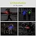 VELMIA Running Light for Runners (2 Pack) for Maximum Safety Through Visibility I Clip On Strobe & Reflective Gear - Dogs, Walking, Bike Taillight, Stroller