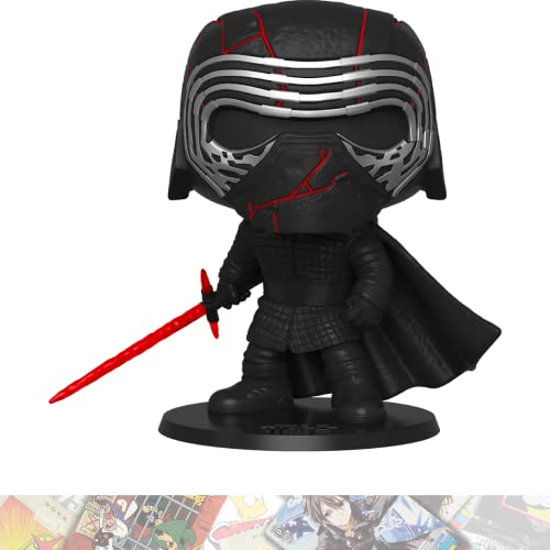 Sale Kylo Ren: Deluxe PโOโPโ! Vinyl Figurine Bundle With 1 Official S.w. Theme Compatible Trading Card (344 - 47246)