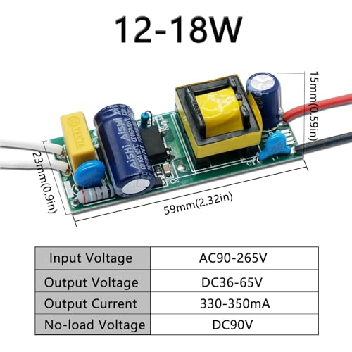 Module LED Driver 350mA pour réparer spot et ruban LED de salon - 2