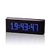 Produktbild Message Click Clock Black / Blue Led