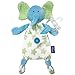 Chicco Pocket Buddies Soft Pacifier Holder-Lovey, Soothing Plush Toy Animal 0m+, Elephant