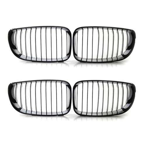 Grille calandre noire brillante pour BMW Série 1 E81 E87 E82 E88