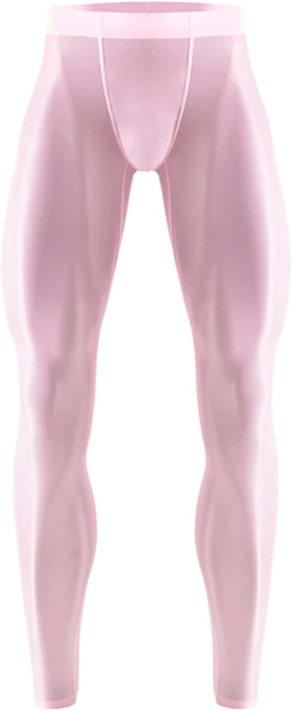 YiZYiF Men's Athletic Compression Pants Bulge Pouch Underwear Johns Legging Tights Thermal Baselayer