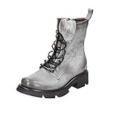 bottine airstep solde Matériau : cuir lisse A.S.98 Bottines à lacets Lane pour femme, gris, 41 EU