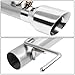 DNA MOTORING CBE-MU-FM15-50L Stainless Steel Cat Back Exhaust System [Compatible with 15-17 Ford Mustang 5.0L]
