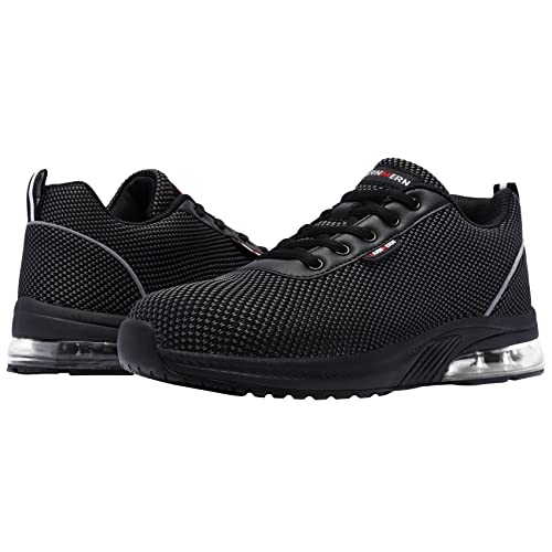 LARNMERN Steel Toe unisex-adult Industrial Shoe
