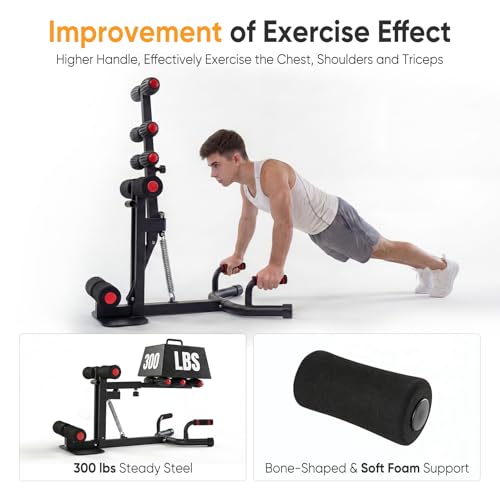 Image of NEWBULIG Deep Squat Machine for Women, Home Gym Fitness Squat Machine | Adjustable Resistance Exercise Equipment, Glutes & Core Workout Equipment, 300 lbs Capacity, 32.9 inchx22.4 inchx36.6 inch