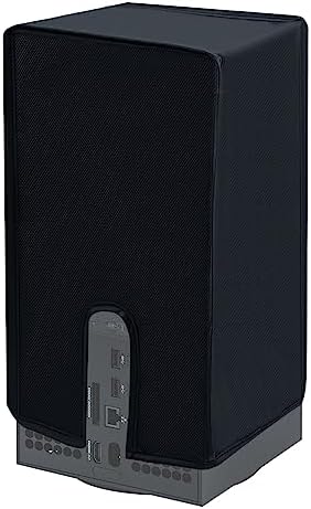 Mcbazel Black Dust Cover for Xbox Series X Console, Anti Scratch Waterproof Protective Case Cover Sleeve for Xbox Series X Console