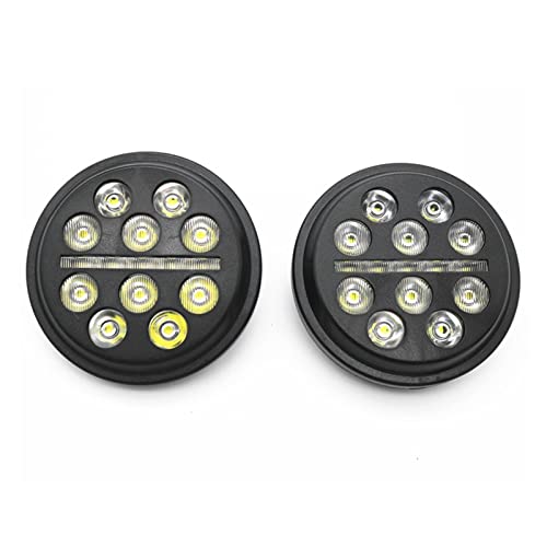 Moto Antibrouillard LED : Cache de Phare 4.5 Pouces pour les Road Trips en Harley