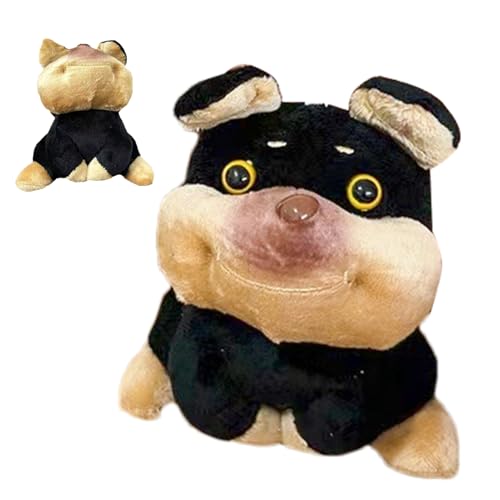 Charm de peluche para accesorios – Charm decorativo perro con – Colgante llavero mochila acolchada – para bolsos mochila cartera cartera llaves coche regalos fiesta espejo retrovisor
