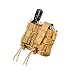 High Speed Gear LEO TACO MOLLE Pistol/Handcuff TACO Combo Pouch, Coyote Brown