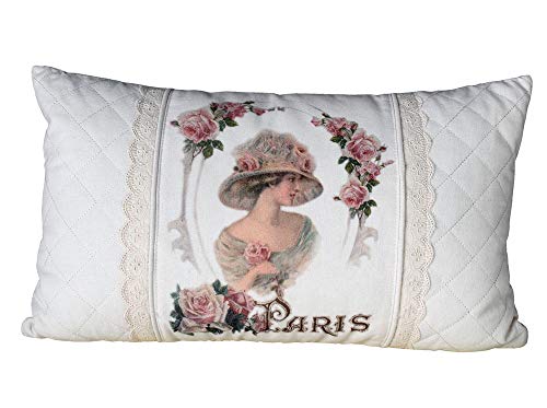 Coussin décoratif Hotel Paris Coussin Shabby Chic Coussin décoratif avec Rembourrage palzzo Exclusiv