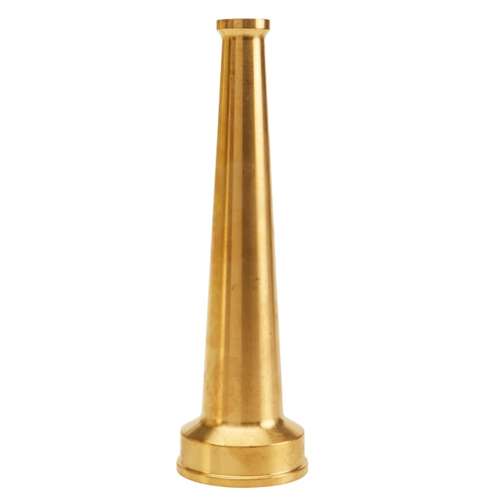 Brass 2 1/2" Smooth Bore Fire Nozzle (NH)