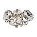 B Baosity Clip Floral Hebilla ccon Diamantes Artificiales Adorno para Botas Zapatillas...