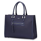 DESIGN & VERWENDUNG: Große feste Henkeltasche mit Fronttasche und viele Taschen. Large Tote Handtasche, praktische Top Griff Shopper, perfekt für den täglichen Gebrauch: Schule, Büro, Business, Arbeit, City, Schulsachen.