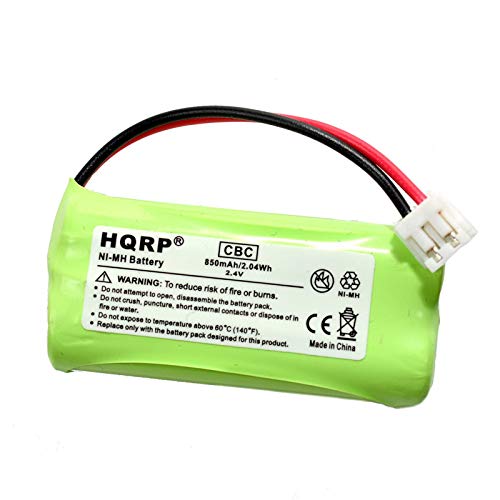 HQRP Phone Battery Compatible with V-Tech/VTech DS6322-3 / DS 6322-3, DS6322-4 / DS 6322-4 Cordless Telephone