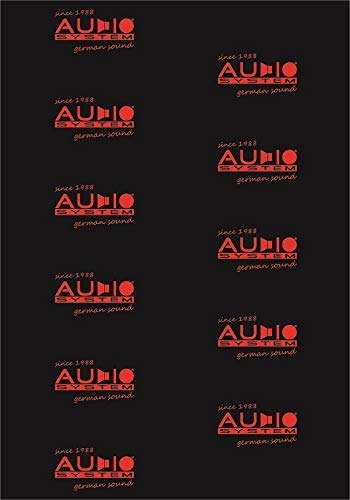 AUDIO SYSTEM ALUBUTYL 3000 EVO ALUBUTYL Dämmaterial mit starker Aluschicht - 5 Stück