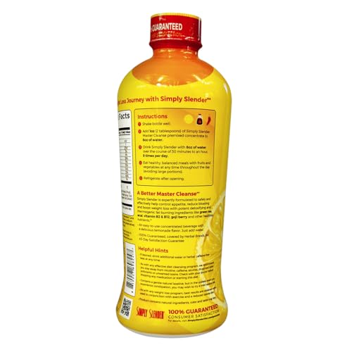 Master Cleanse, Weight Loss Supplement, Appetite Suppressant, Detox, Maple Syrup, Cayenne Pepper & Lemon Juice, Lemonade Diet, Nutrients, Pre-Mixed Concentrate (32 fl oz) - Image 4