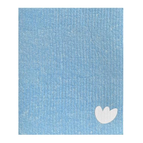Image of EKOH Swedish Dishcloths, 12 Pack, Blueberry Design | Reusable Paper Towels, Washable Cellulose Sponge Cloths, Eco-Friendly, Odor-Free, Absorbent