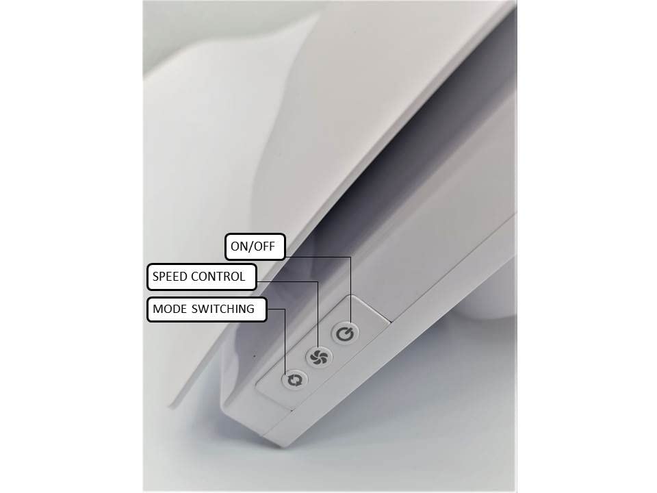Image of Astberg Freshair Ventilation Solution For Single Room Areas Energy Recovery Ventilation /HRV Heat Recovery /Airflow 60 cmh /Ventilation AT501