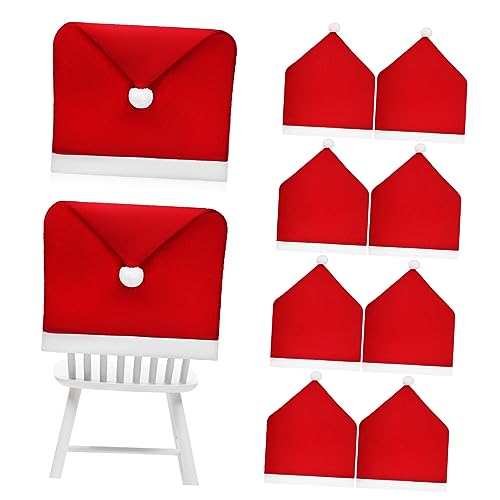 Décorations de Noël salle à manger avec 10 housses de dossier de chaise - 2