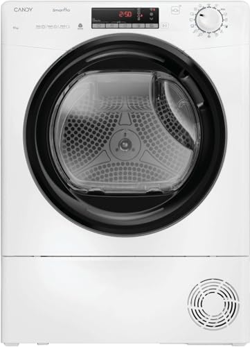 Sèche-linge pompe à chaleur Candy CROEH11N2TBE-S - 11kg - connecté SmartPro - Classe D - Blanc