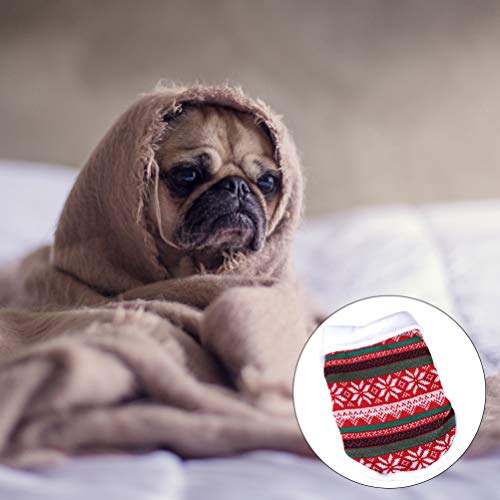 ULTECHNOVO Cão Suéter Natal Animal de Estimação Gato Inverno Vermelho Feio Suéter Pulôver Malhas Rou