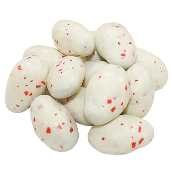 All City Candy Peppermint Bark & Chocolate covered Almonds, Kosher Candy, 1 lb. Bulk Bag - Perfect for Candy Dishes, Favors & Snacking