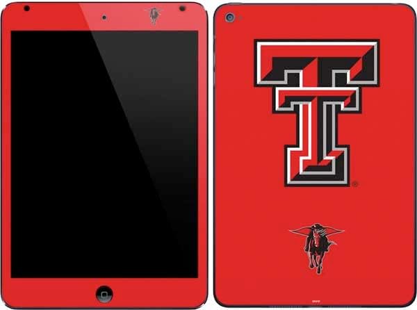 Skinit Decal Tablet Skin Compatible with iPad Mini 4 - Officially Licensed Texas Tech University Red Raiders Design
