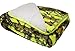 Duke Imports Regal Comfort Sherpa Luxury Throw Blanket, Woods Camo, Lime