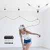 [Pro Version] KIWI design VR Cable Management, 6 Packs VR Pulley System fits Quest/Rift S/Valve Index/HTC Vive/Vive Pro…