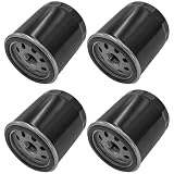 Caltric Oil Filter Compatible with Harley Davidson Xl Xlhc1200 Xlh Sportster 1200 Custom Sport/Qty 4