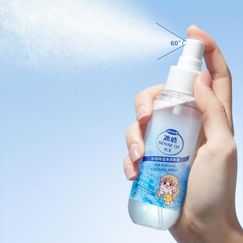 Body Shop Peppermint, Cooling Spray Mist, Spray the B Away, Spray refrescante para todo tipo de piel con ceramida para restaurar la barrera cutánea y reducir la hinchazón para irritabilidad, relajació - imagen 4