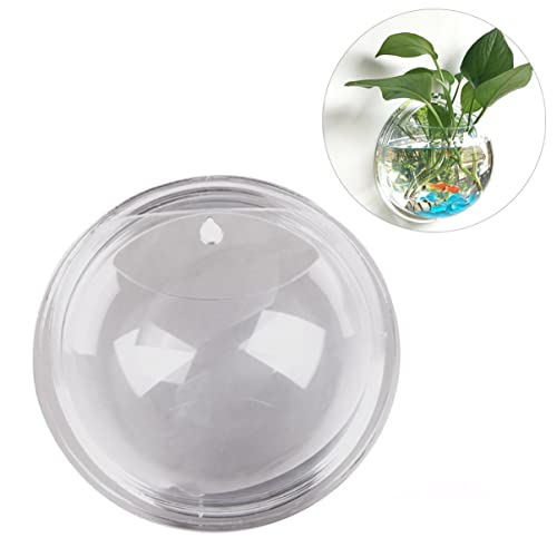 Veemoon Pesce Murale Bubble 2 Contano Parete Bolla Bolla a Parete Ciotola Appesa alla Pianta Idroponica Pentola Floreale a Parete a Parete Acrilica - Image 3