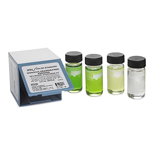 Hach 2507500 SpecCheck Secondary Gel Standards Set for Monochloramine & Free Ammonia.