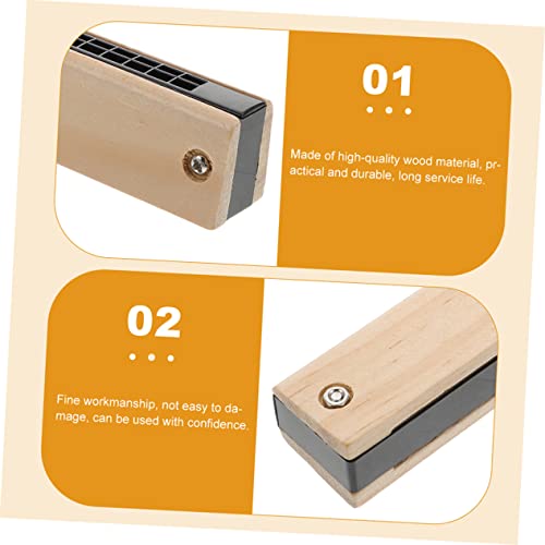 Vaguelly 2 Pcs Corps Hamonica Jouets pour Enfants Jouets en Bois Jouets Éducatifs pour Enfants Instrument D’Orgue À Bouche Musical Orgue À Bouche Diatonique Blues Harmonica Harmonica - Les Beatles, Paul McCartney, John Lennon, RIngo Starr, George Harrison Vaguelly 2 Pcs Corps Hamonica Jouets pour Enfants Jouets en Bois Jouets Éducatifs pour Enfants Instrument D'Orgue À Bouche Musical Orgue À Bouche Diatonique Blues Harmonica Harmonica – Image 6