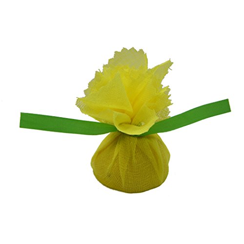 Regency Wraps Lemon Cover With Ribbon For Seed Free Squeezing Of Lemon Halves Or Wedges, Ribbon Wrap, Yellow (12 Count) #TOP1