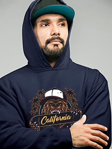 Sweat à capuche homme OM3 ample et chaud pour toutes les morphologies - 2