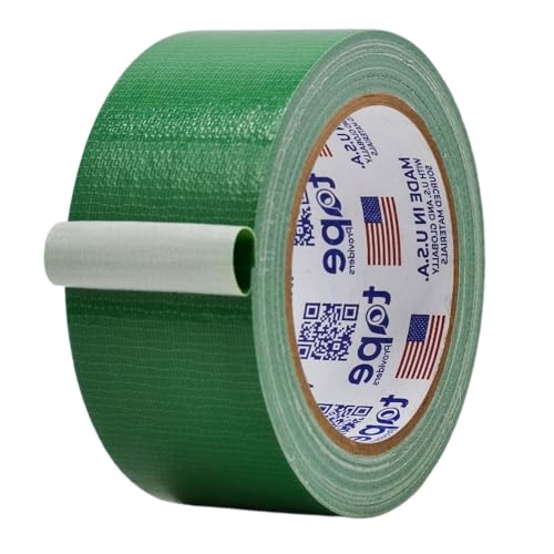 MAT Duct Tape Dark Green Industrial Grade, 2 inch x 60 ft. Waterproof, UV Resistant for Crafts, Home Improvement, Repairs, & Projects by MAT Tape - Used condition - US$13.18