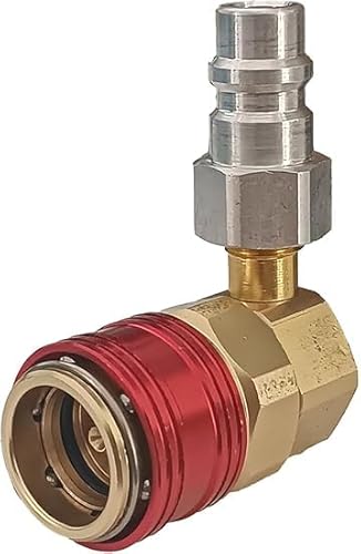 Adaptador de alta presión/baja presión R134a para recarga de refrigerante de aire acondicionado automotriz sin puerto LP, para Renault, para Audi, para Ford, para Mazda, para Nissan... (1994-2016)