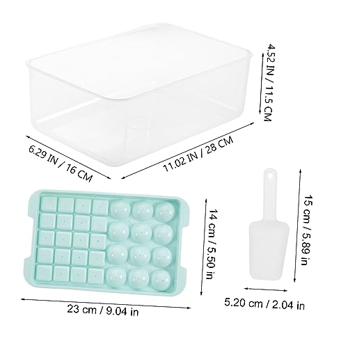 Molde para cubitos de hielo multi capa práctico miniatura 4