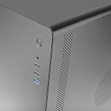 Mars Gaming TACENS 2ENSIS, PC ATX Case, All-Metal Design, Ultra Robust Structure, Semi-Tower with 120 mm FDB Ultra-Quiet Fan, USB 3.0, Black