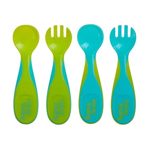 Vital Baby Nourish Chunky Cutlery Set, Pop, 4 Count Cover