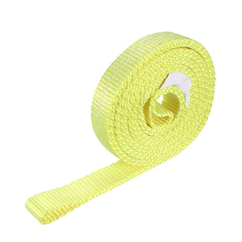 uxcell Lifting Web Strap 1" x 8', 2200lbs Capacity, Eye to Eye