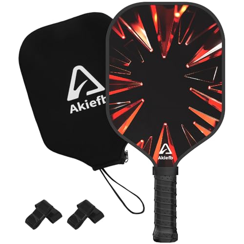Akiefb Pickleball Paddles, T300 Carbon Fiber Pickleball...